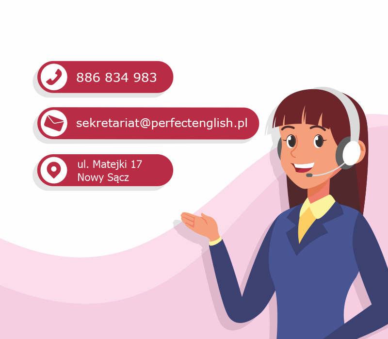 rysowana grafika z kobietą pokazującą na dane telefoniczne: 886 839 983